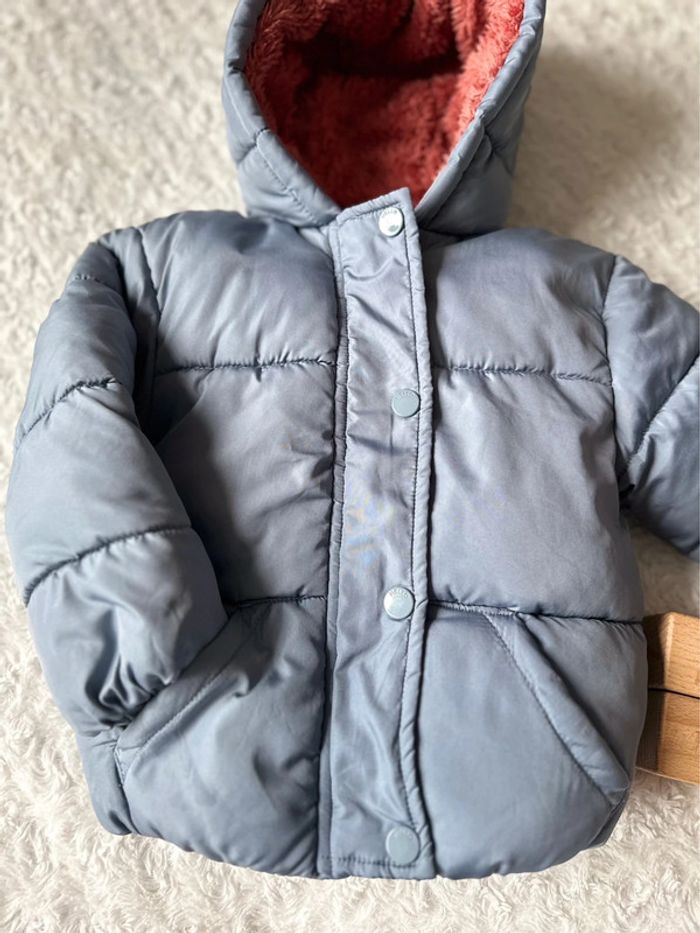 Doudoune avec capuche polaire 18 mois - photo numéro 2