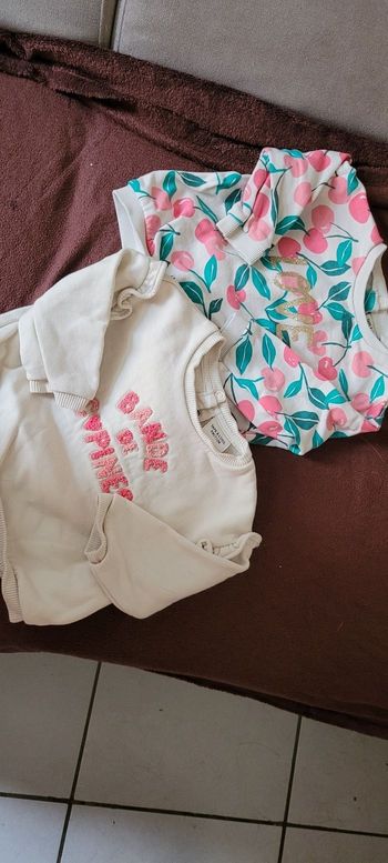 Lot 2 pull taille 9 mois