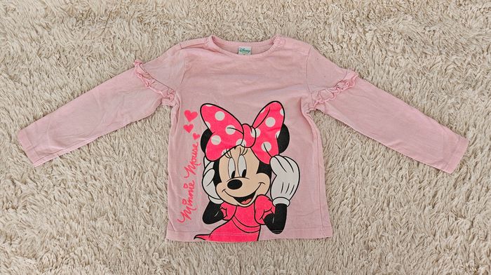 T-shirt manches longues Minnie 2 ans