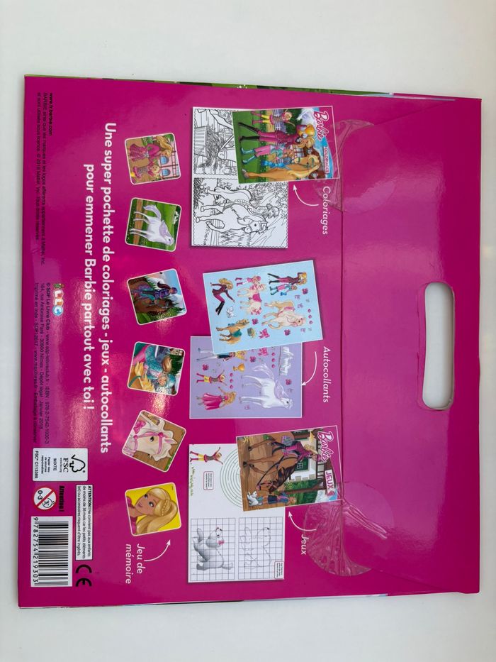 Pochette de jeux barbie - photo numéro 2