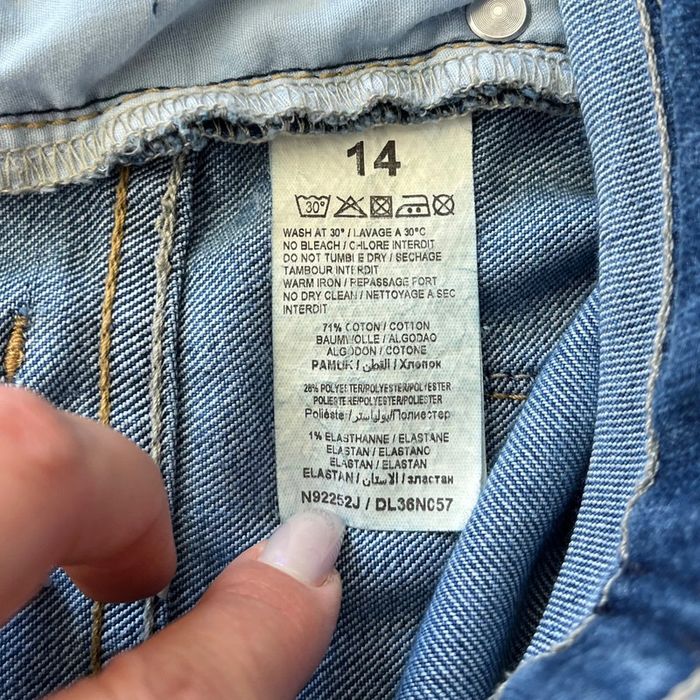 Jean/pantalon bleu Levi's 711 Skinny pour fille, taille 14 ans - photo numéro 7