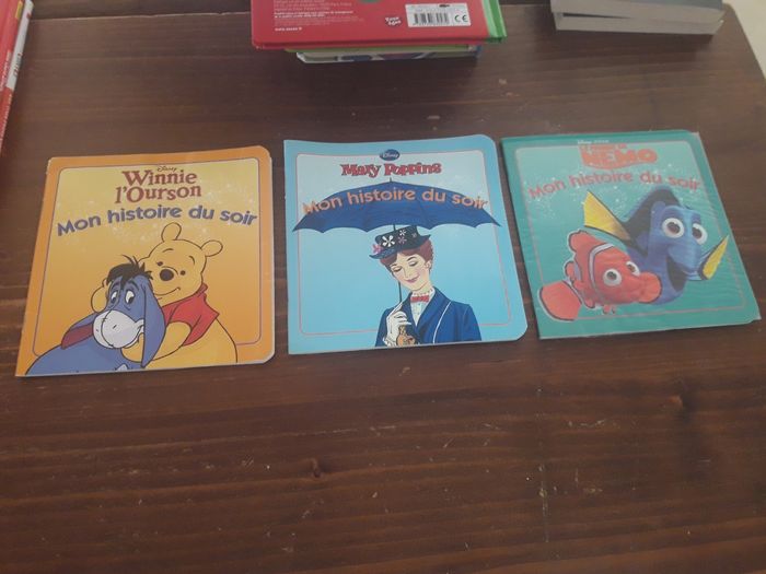 Lot de 3 mini histoires Disney