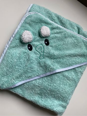 Cape de bain vert
