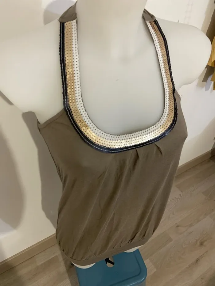 Top dos nu avec liens à nouer Jennyfer Taille M - photo numéro 2