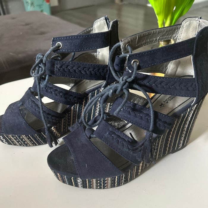 Chaussures été compensées - photo numéro 2