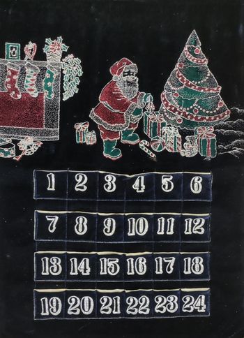 Calendrier de l'avent de Noël