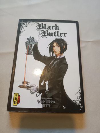 Manga black buttler tome 1