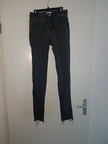 Slim gemo noir effiloché 34