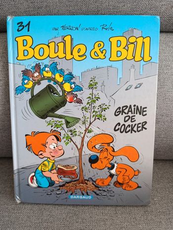 BD Boule et Bill "graine de cocker"
