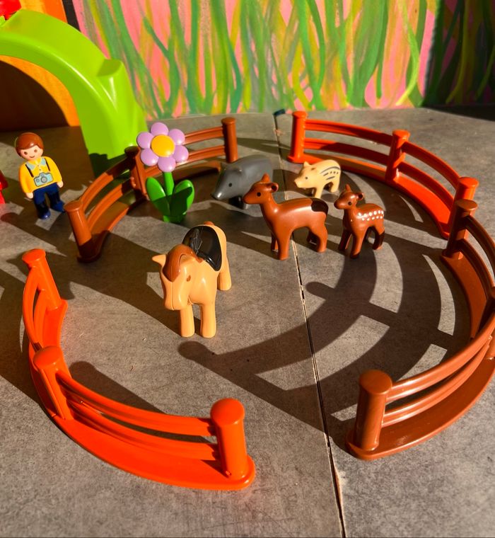 Parc animalier playmobil 123 - photo numéro 2