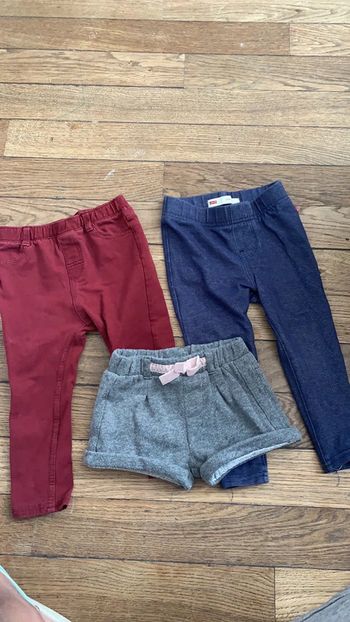 Lot de 3 bas fille en très bonne état