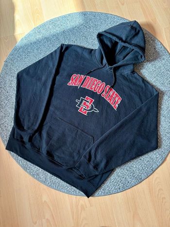Sweat à capuche San Diego State Aztecs noir 