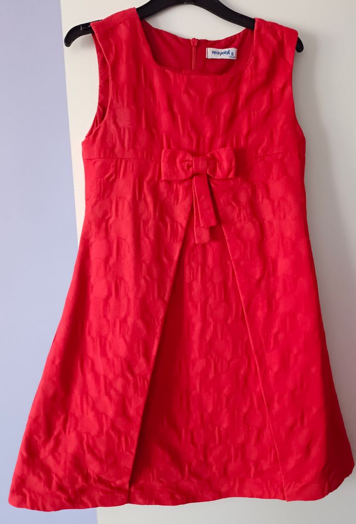 Robe rouge Mayoral en 6 ans - photo numéro 2
