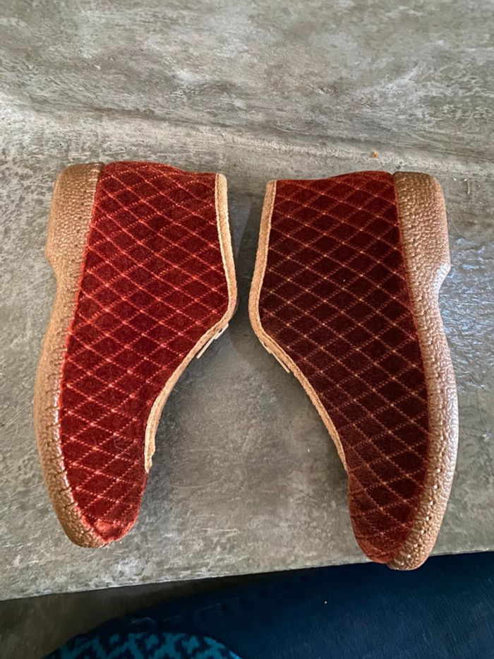 Chaussons montants zippé brun Reno 34 neuf - photo numéro 5