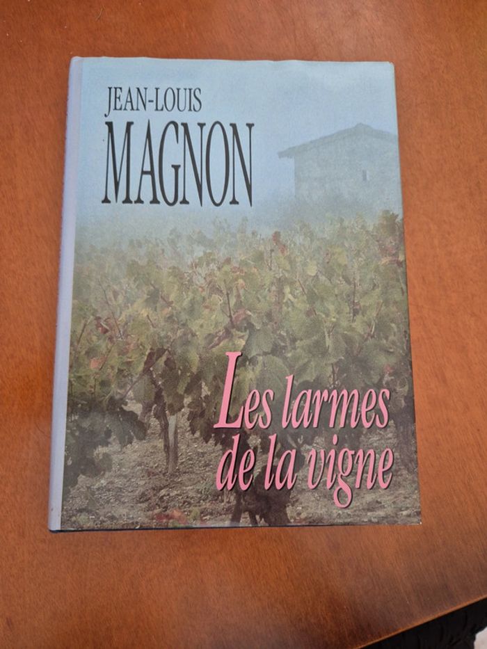 Livre les larmes de la vigne