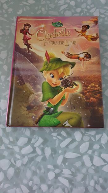 livre clochette et la pierre de lune les fées disney
