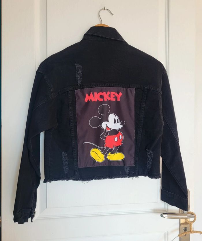 Veste jean Mickey taille 36 New Look - photo numéro 3