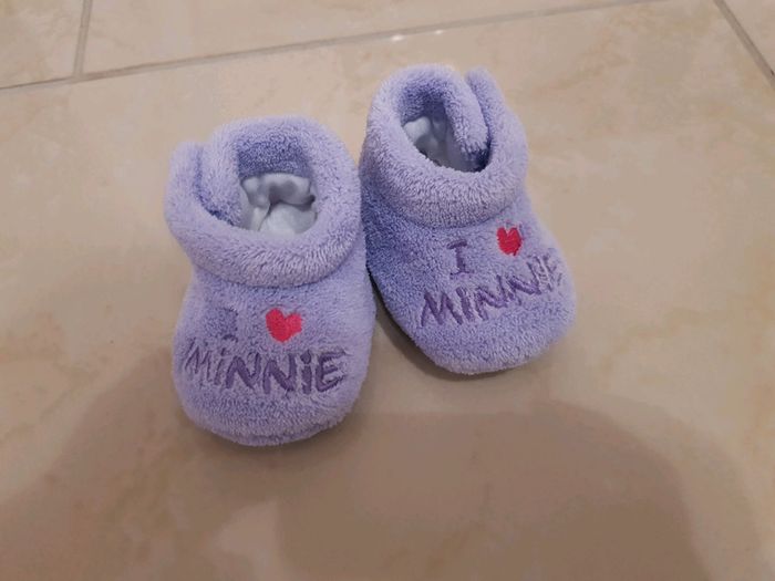 Chausson 1 mois Minnie Disney