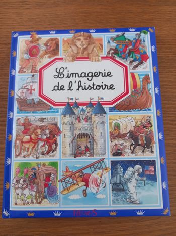 Livre L'imagerie de l'histoire Fleurus