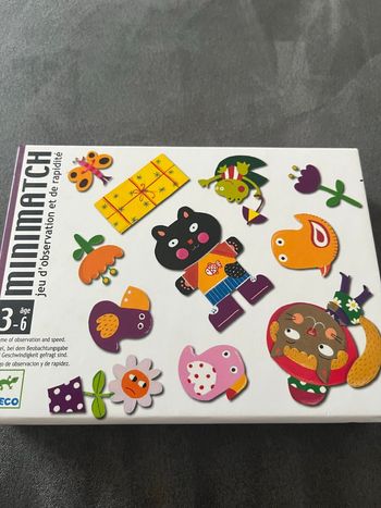 Jeu minimatch djeco