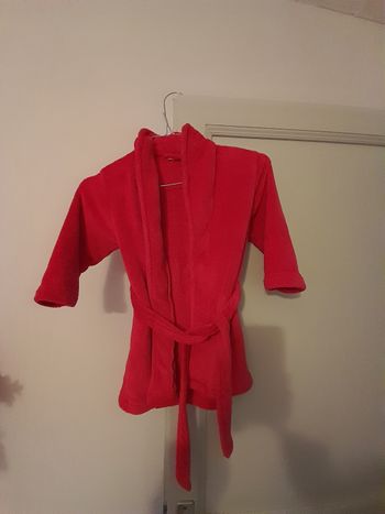 Peignoir polaire fille