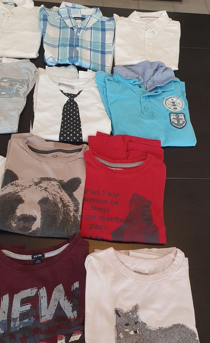 Lot de hauts manches longues en 10 ans - photo numéro 3