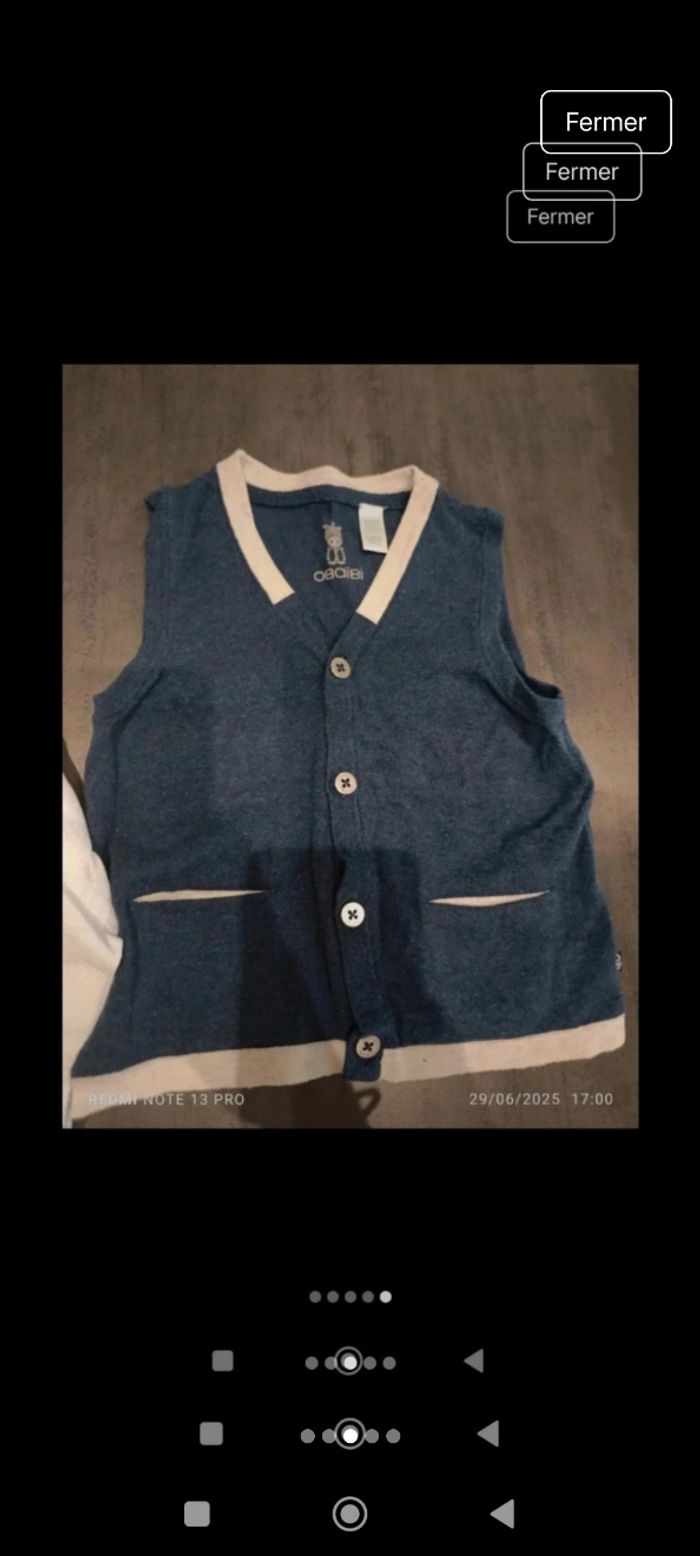 Ensemble cérémonie enfant en 12 mois - photo numéro 5