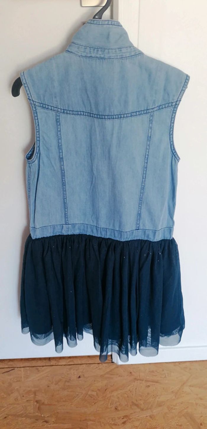 Robe bleue jeans 11 ans - photo numéro 3