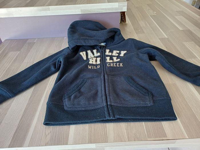 gilet zippé à capuche pour garçons Taille 4 ans - photo numéro 2