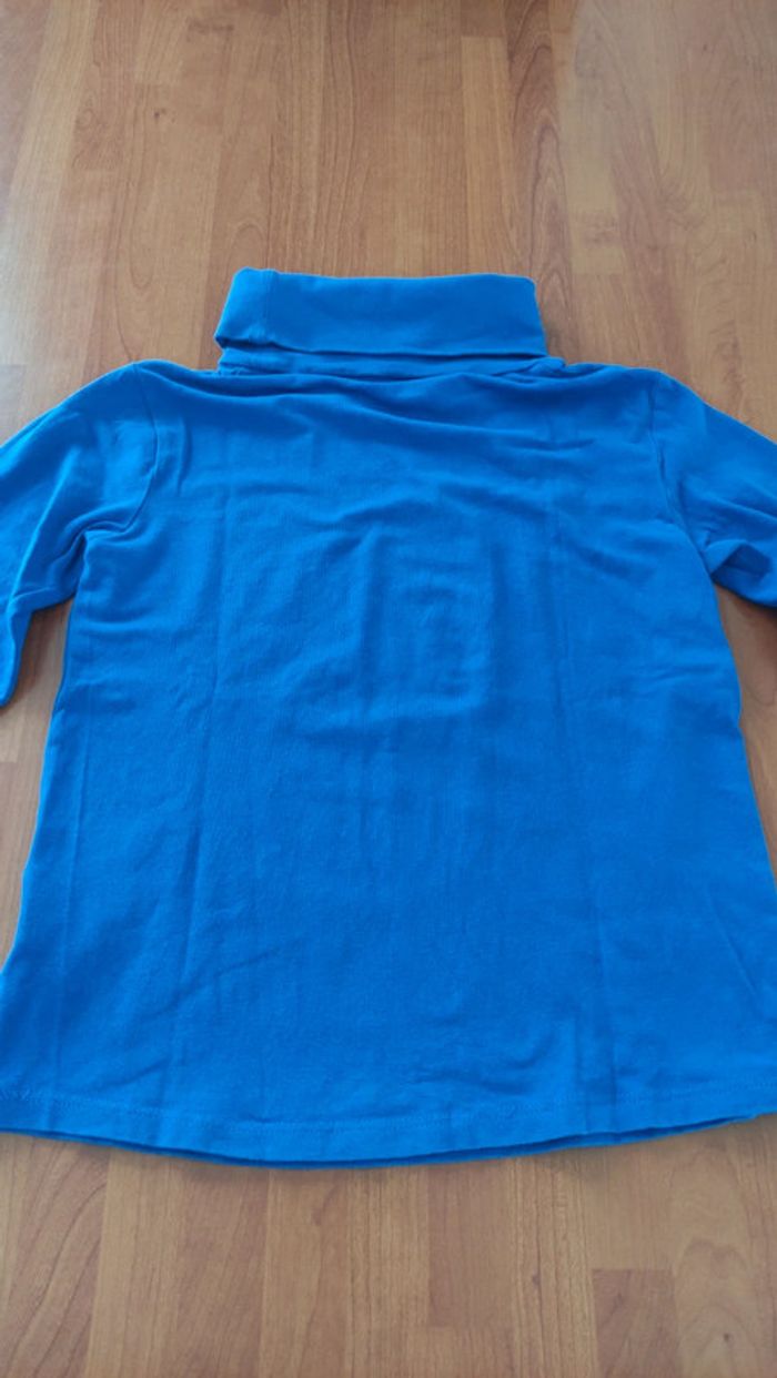 Tee shirt col roulé manches longues taille 8 ans tape à l'oeil - photo numéro 6