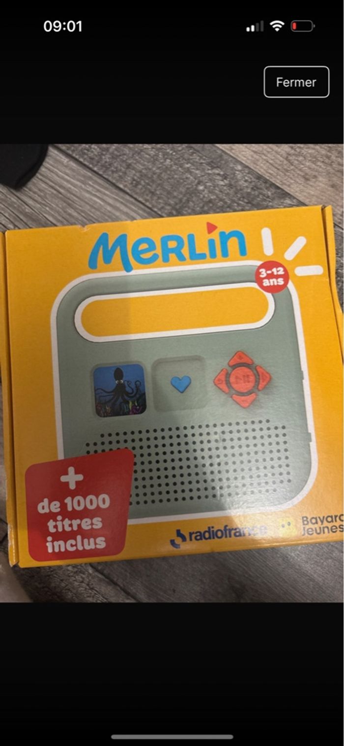 Enceinte enfant - merlin