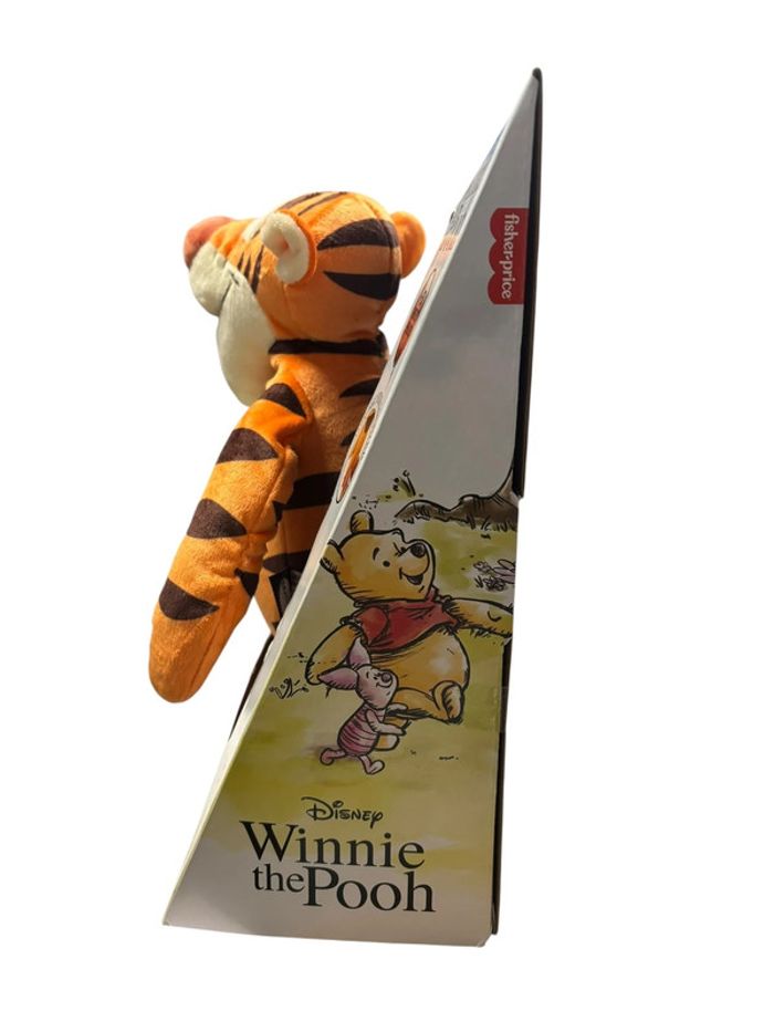 Peluche interactive Disney Winnie The Pooh mon ami Tigrou 30 cm Fisher-price Mattel neuf - photo numéro 4
