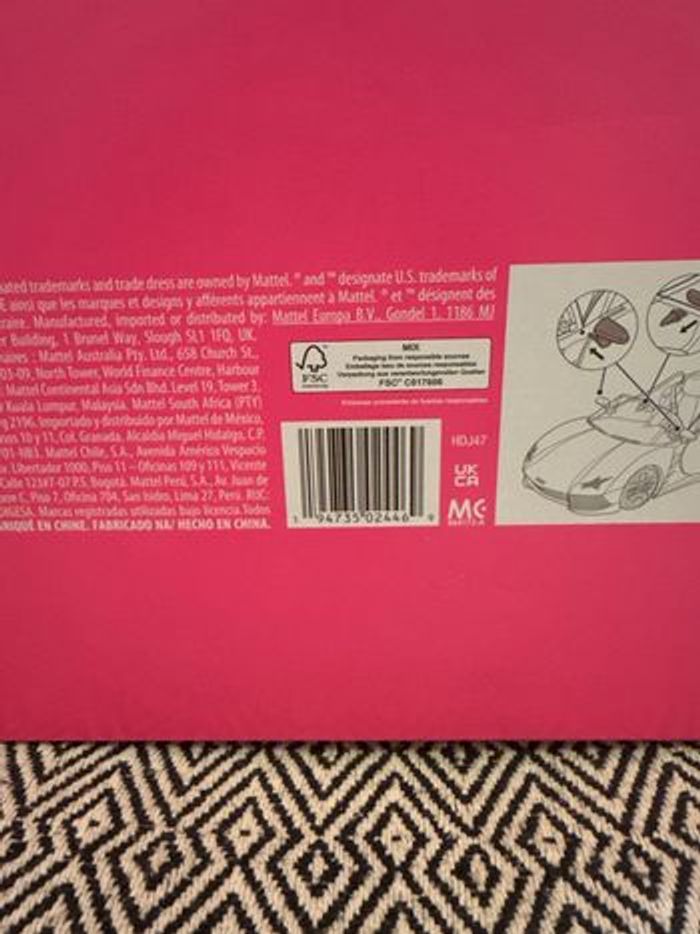Mattel - Barbie - Cabriolet Barbie Extra, Voiture De Poupée - photo numéro 3