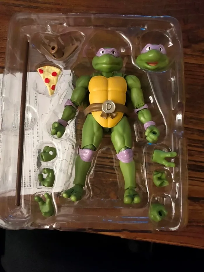 Lot 4 tortues ninja articulees de collection. - photo numéro 8