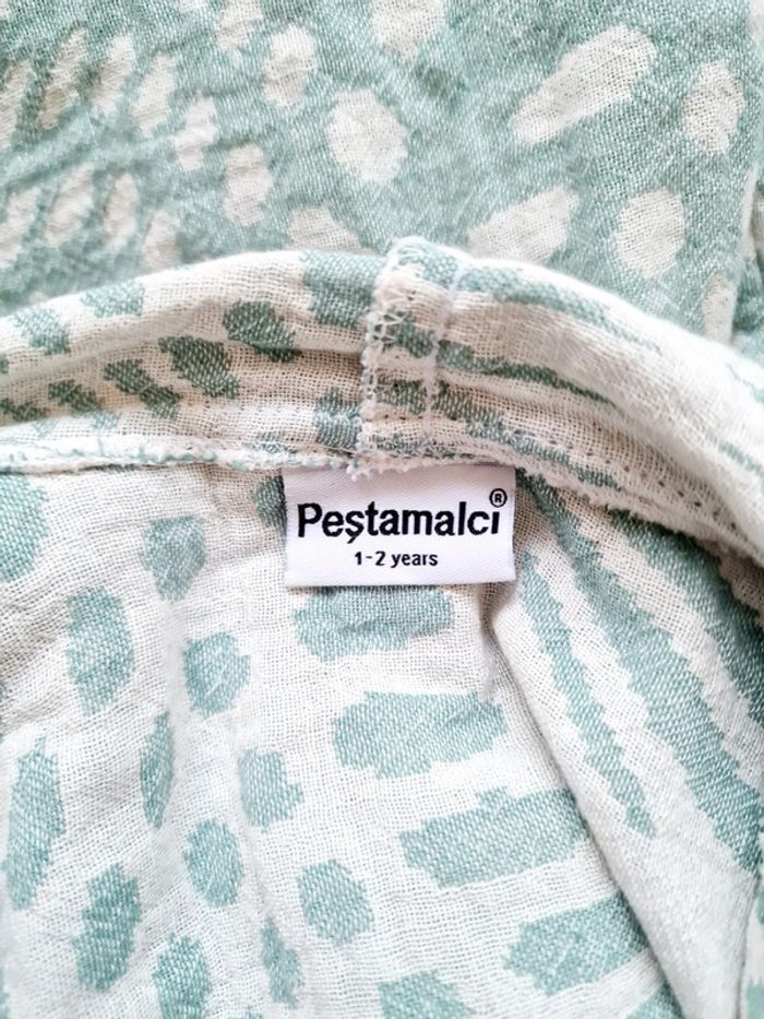 Pestamalci - Peignoir hammam pour enfant (1 à 2 ans) - photo numéro 5