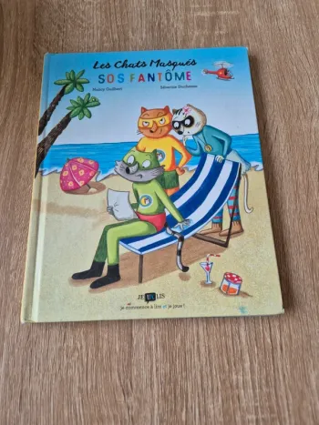 Livre Les chats masqués SOS Fantôme