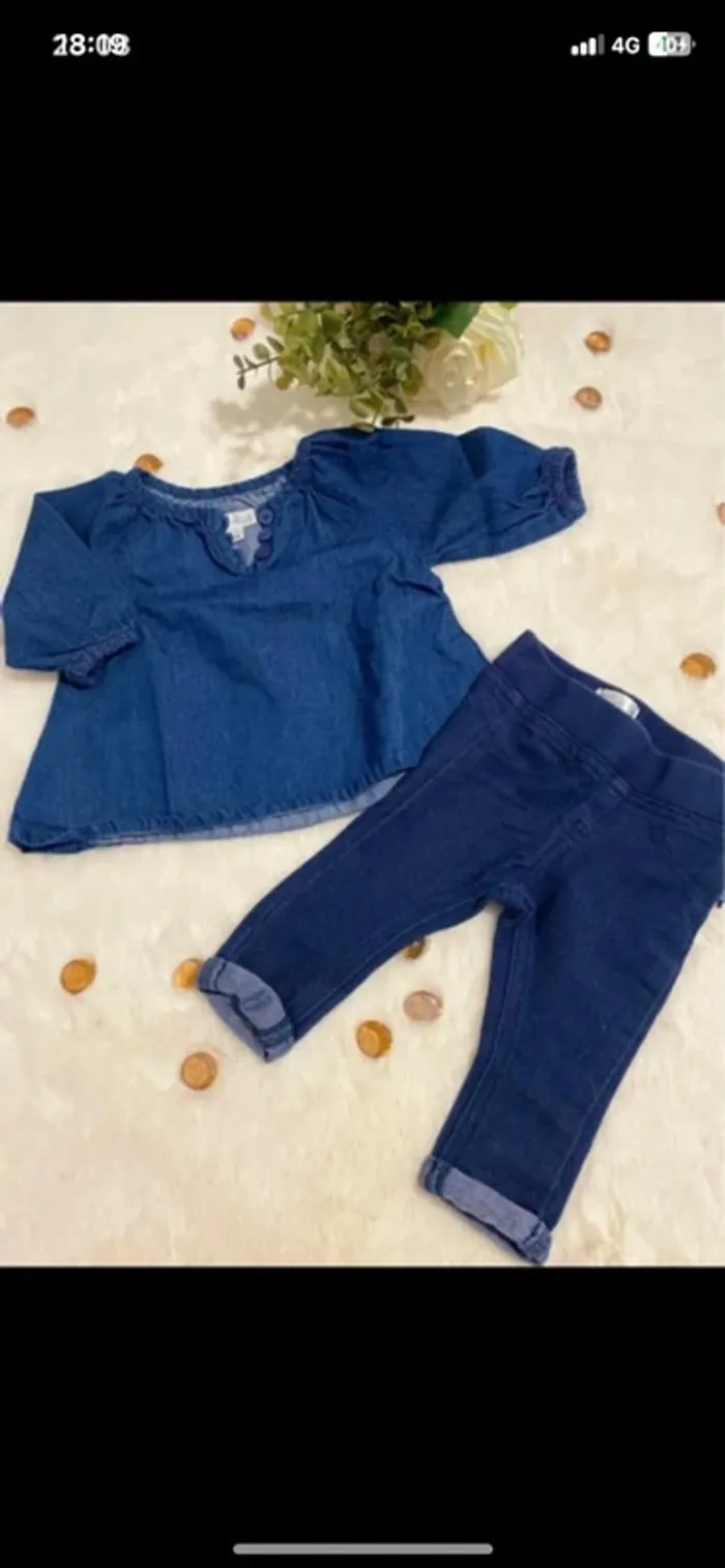 🌸 Lot bébé fille 3 mois – mi-saison TBE différentes marques   🌸 - photo numéro 4