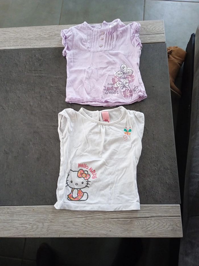 Lot de 2 tee shirts