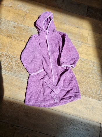 Peignoir de bain  vert baudet  4ans