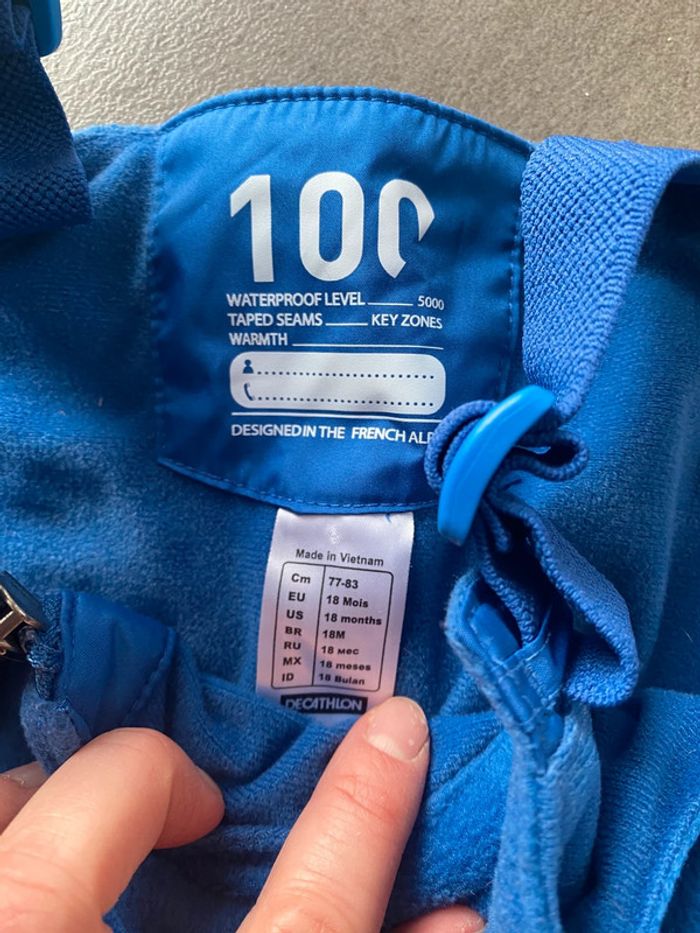 Ensemble ski neuf garçon 18 mois - photo numéro 3