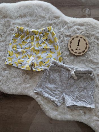 Lot de 2 shorts