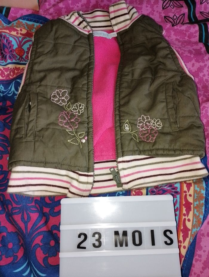 Doudoune sans manche obaïbi 23 mois - photo numéro 2