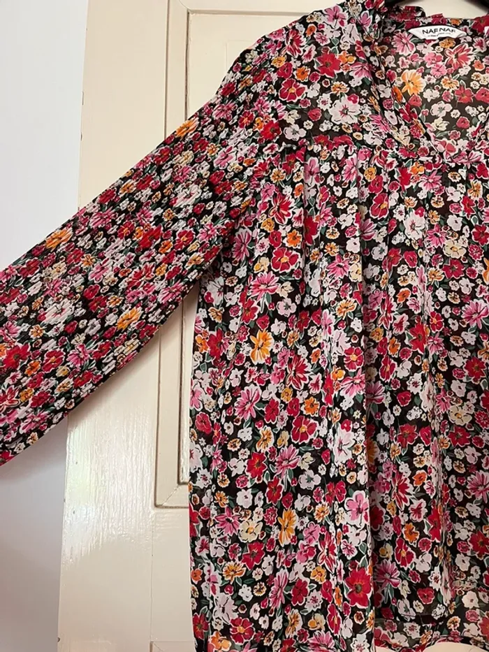 Blouse fleurie naf naf - photo numéro 6