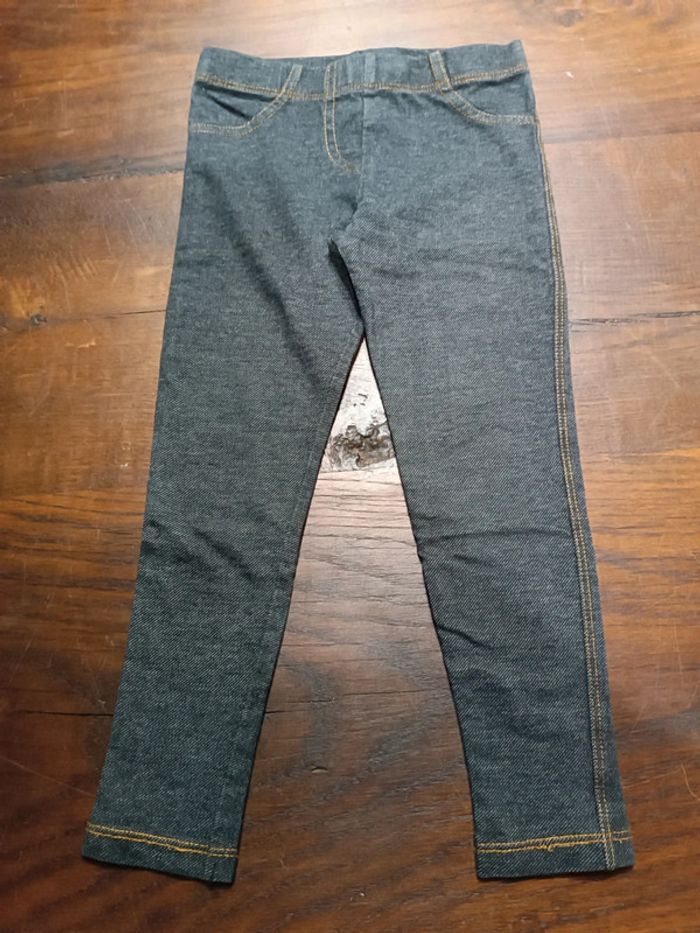 Legging imprimé jean