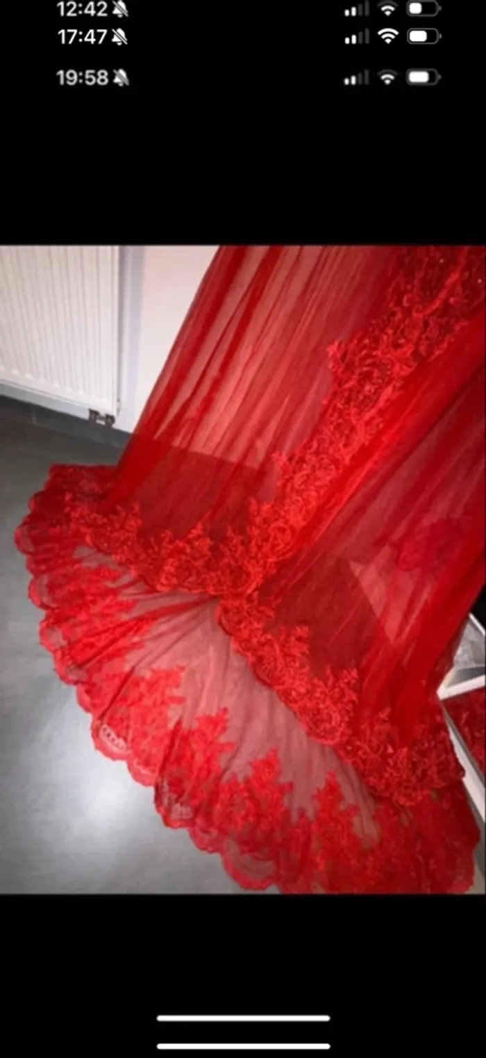 Caftan pour le hené a mettre sur la robe de marié xs - photo numéro 5