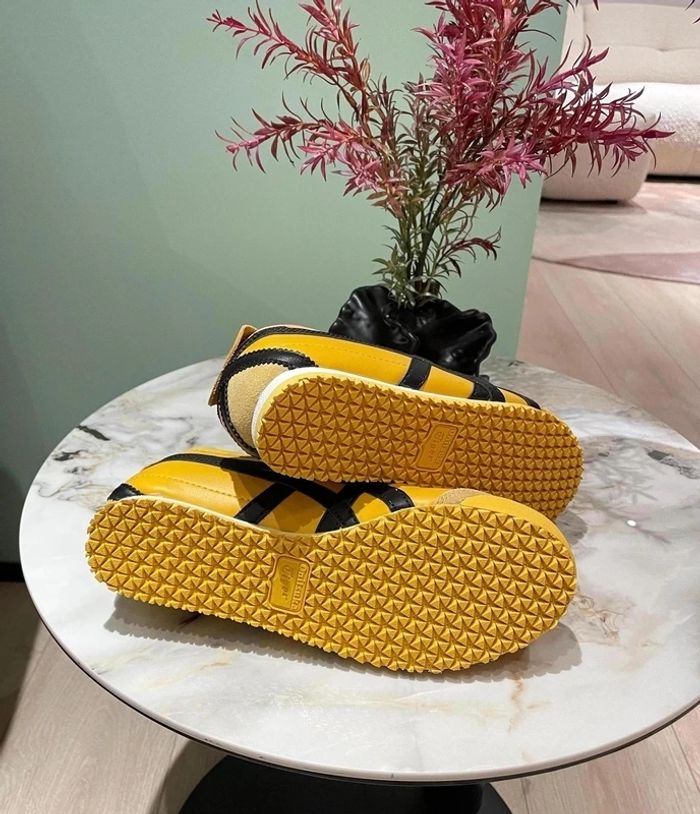 Onitsuka Tiger Mexico 66 Yelow Jaune Geel - photo numéro 4