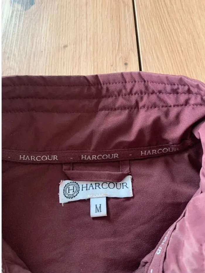Veste  Bordeaux Harcour –  Taille M  – Très  bon état - photo numéro 5