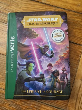 Livre star wars bibliothèque verte