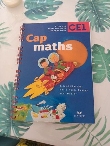 Livre cap math CE1