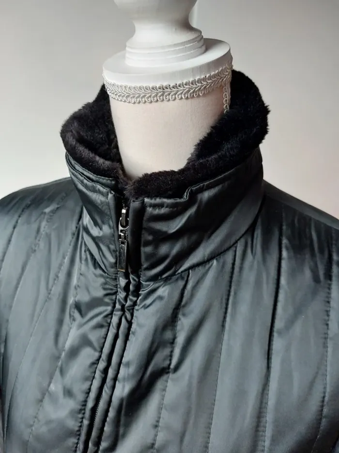 Parka mi saison col amovible - photo numéro 3